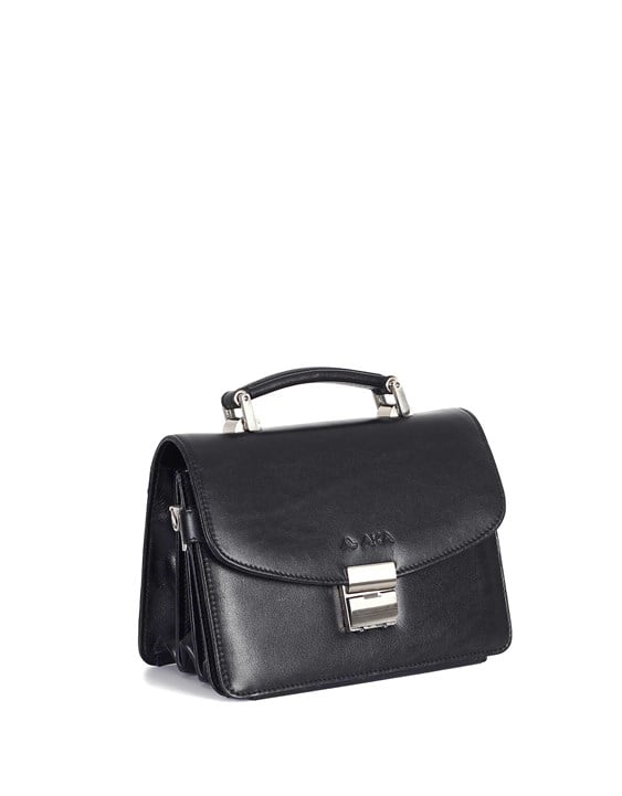 Genuine Leather Portfolio Bag - 132 - 1