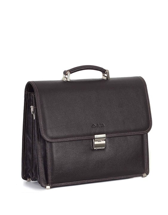Genuine Leather Briefcase - 290 - 4