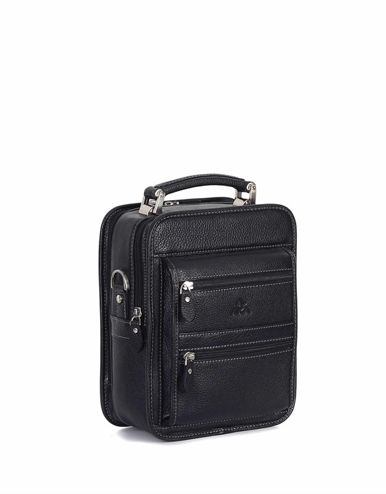 Genuine Leather Portfolio Bag - 307 - 2
