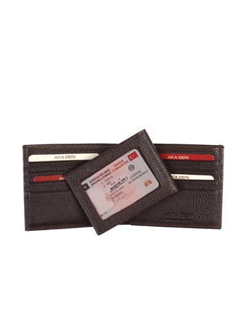 Aka Genuine Leather Mens Wallet 619 -4