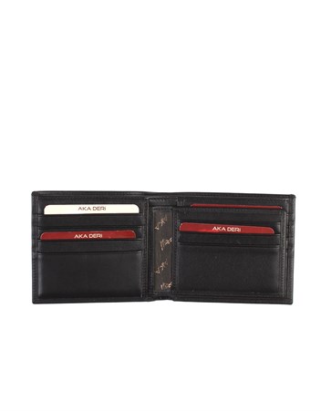 Aka Genuine Leather Men's Wallet 619 -1