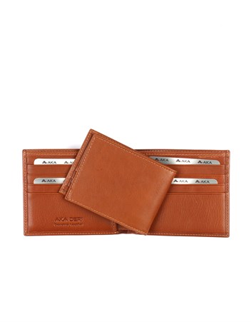Aka Genuine Leather Mens Wallet 619 -5