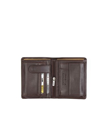 Aka Genuine Leather Mens Wallet 610 -3