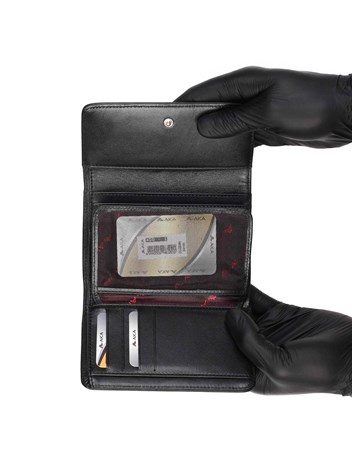 Genuine Leather Women's Wallet-450 - 1