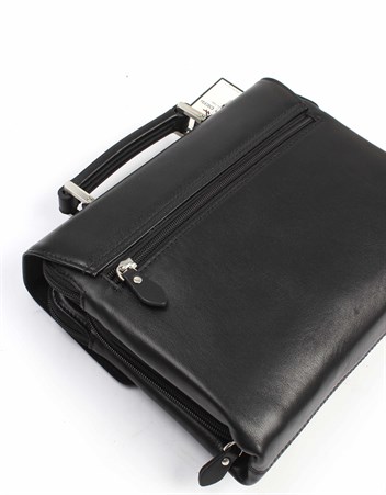 Genuine Leather Portfolio Bag - 350 - 1