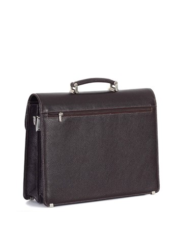 Genuine Leather Briefcase - 297 - 4