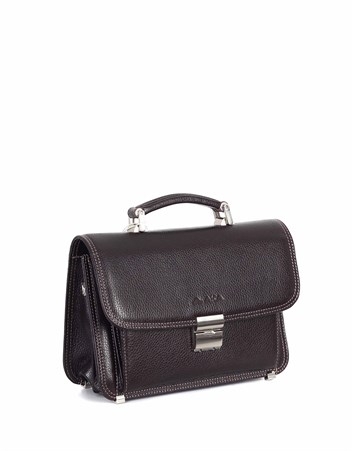 Genuine Leather Hand and Shoulder Bag 166 4