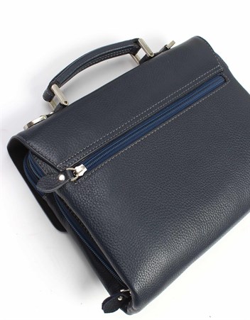 Genuine Leather Portfolio Bag - 350 - 17
