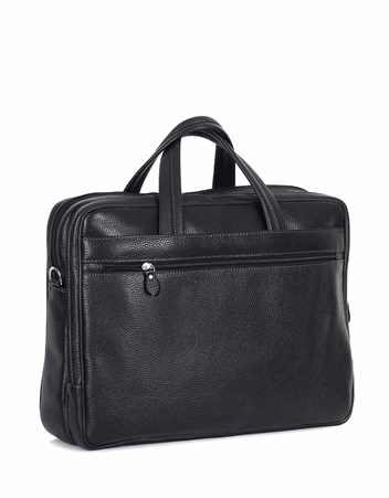 Genuine Leather Laptop Bag - 245 - 2
