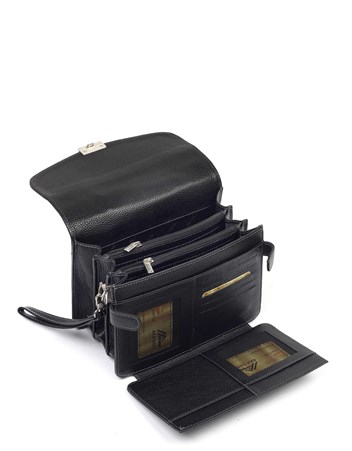 Genuine Leather Portfolio Bag - 132 - 2