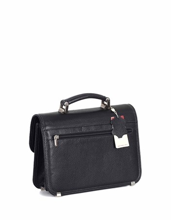 Genuine Leather Portfolio Bag - 166 - 2