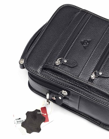 Genuine Leather Portfolio Bag - 307 - 2