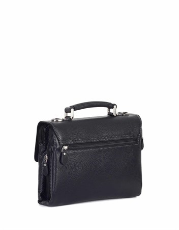 Genuine Leather Portfolio Bag - 350 - 2
