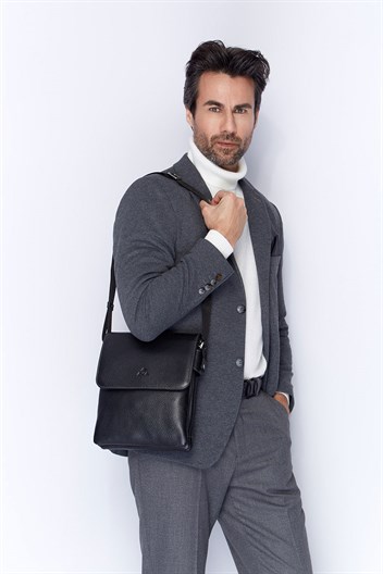 Genuine Leather Shoulder Bag - 360 - 2