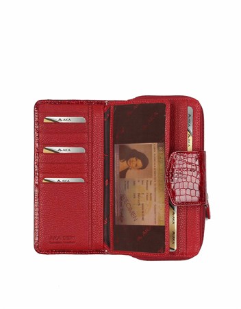 Genuine Leather Women's Wallet-428 - 66