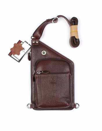 Genuine Leather Crossbody Bag 118 61