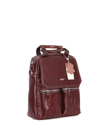 Genuine Leather Packback Bag - 902 - 61
