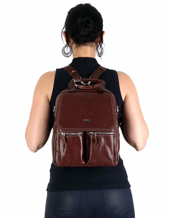 Genuine Leather Packback Bag - 902 - 61