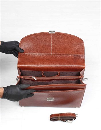 Genuine Leather Briefcase - 297 - 63