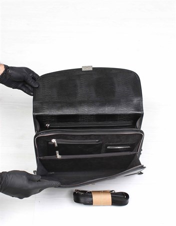 Genuine Leather Briefcase - 255 - 10
