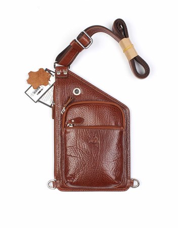 Genuine Leather Crossbody Bag 118 63